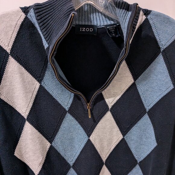 Vintage IZOD Argyle Sweater - Picture 7 of 11